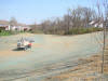 Hydromulch Tackifier Applied to keep straw in place