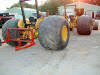 Big roll installers used for high flotation and low ground pressure